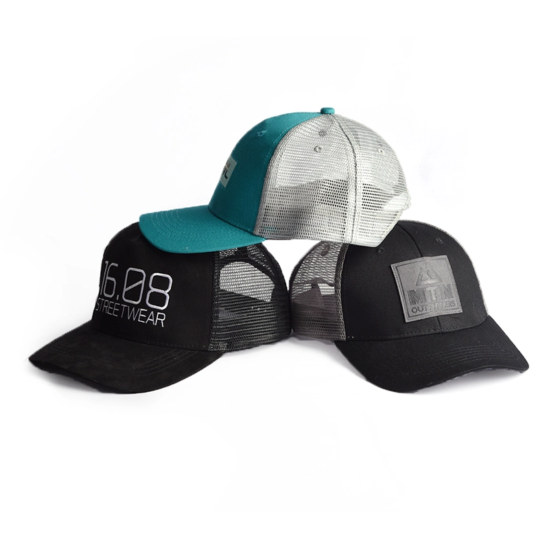 design logo trucker caps mesh hat custom supplier