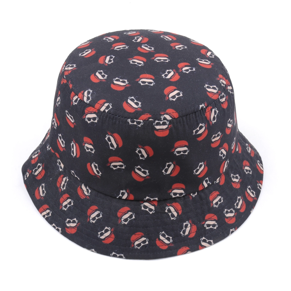 diseño de impresión sencilla cubos sombreros personalizados