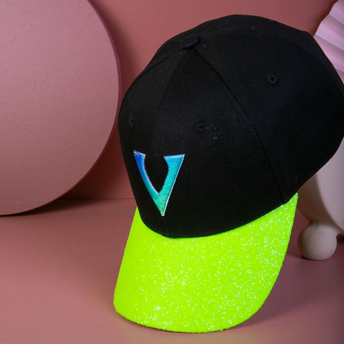 ontwerp bladerdeeg borduurwerk vfa logo sport baseball caps