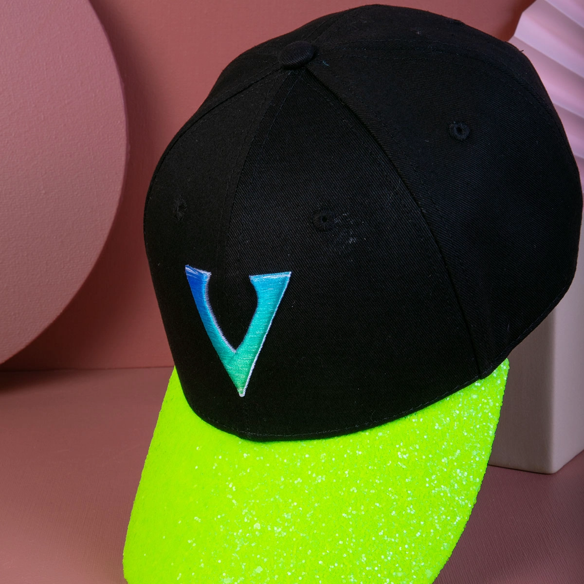 ontwerp bladerdeeg borduurwerk vfa logo sport baseball caps