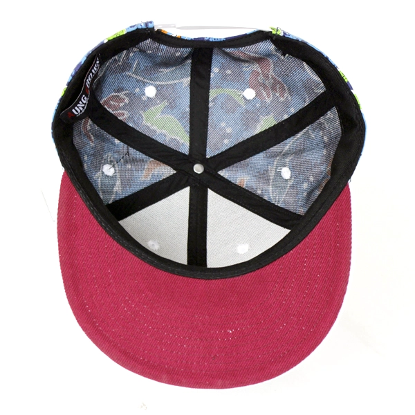 Diseñe su propio casquillo del snapback en la línea, casquillo de encargo del snapback del bordado