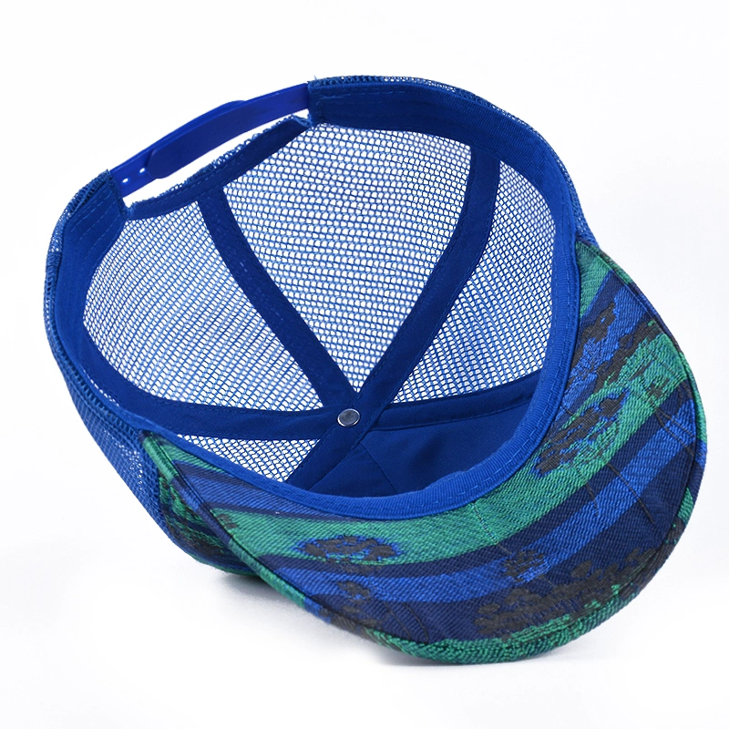 embossed baseball trucker caps mesh hat