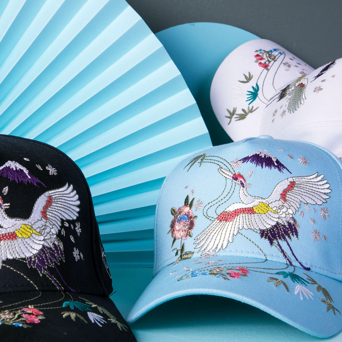 التطريز شعار القطن chinoiserie قبعة بيسبول مخصصة
