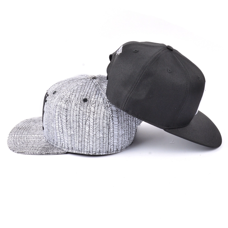 التطريز شعار تصميم 6 لوحات snapback القبعات الصين fcatory