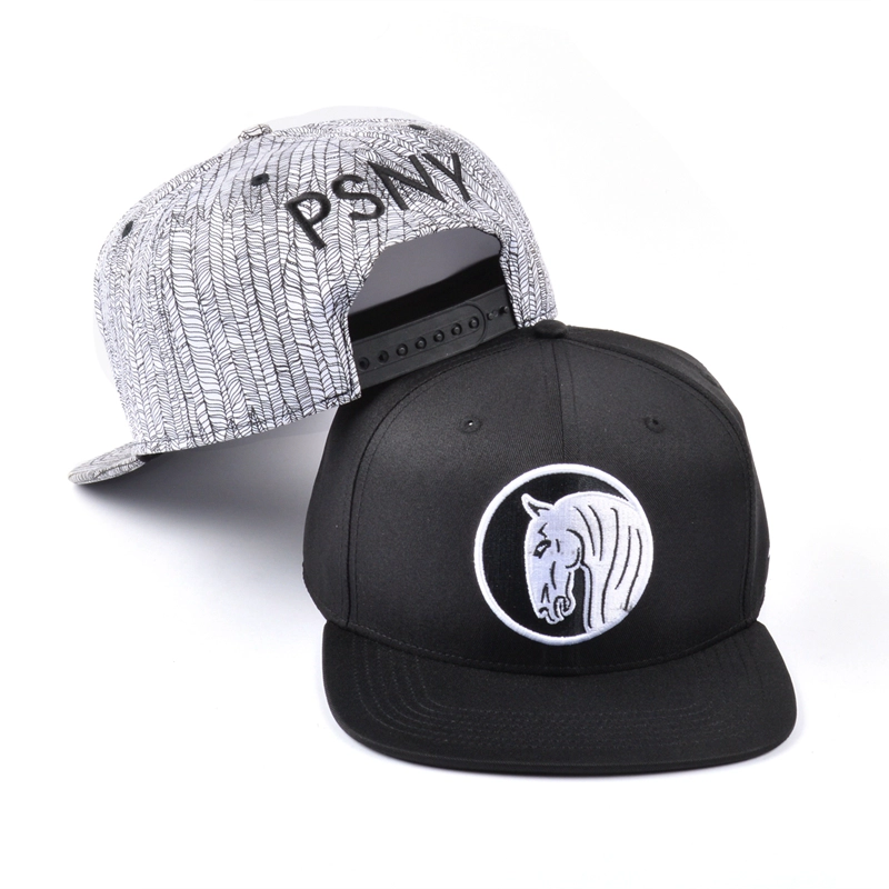 التطريز شعار تصميم 6 لوحات snapback القبعات الصين fcatory