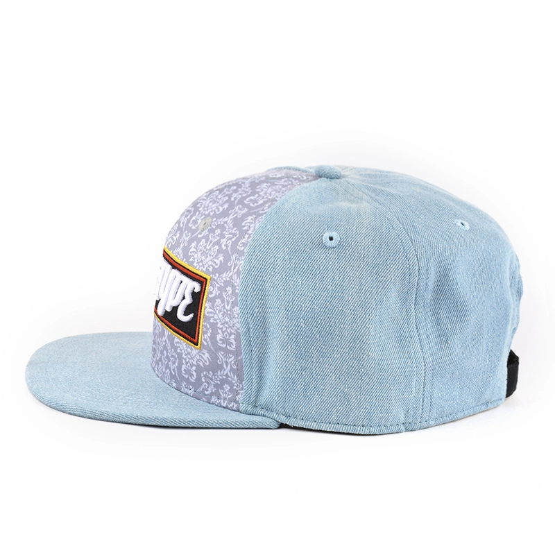 Cappellini snapback con 6 pannelli ricamati personalizzati