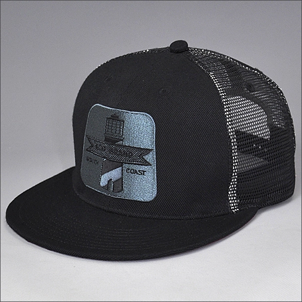plana factura trcuker snapback de malla para mayor