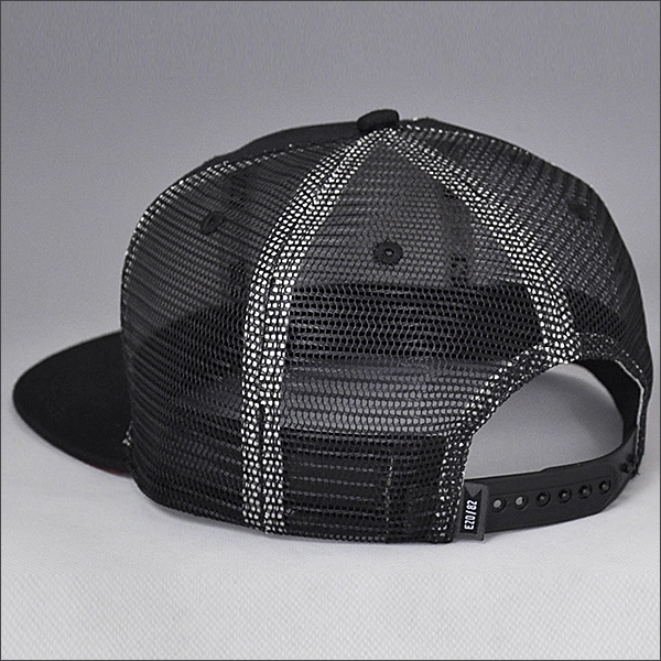 plana factura trcuker snapback de malla para mayor