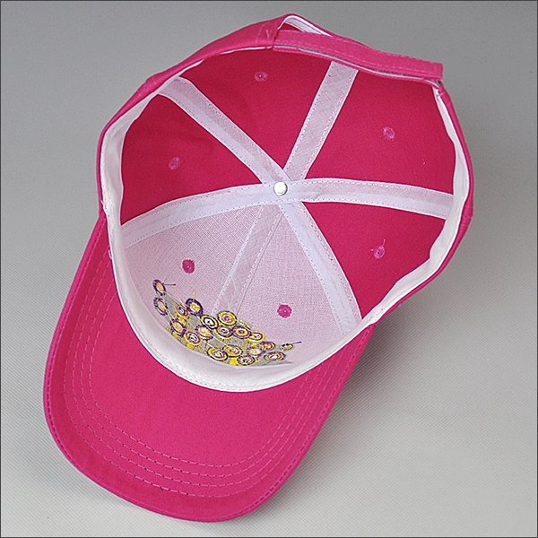 flat top quality embroidery baseball caps