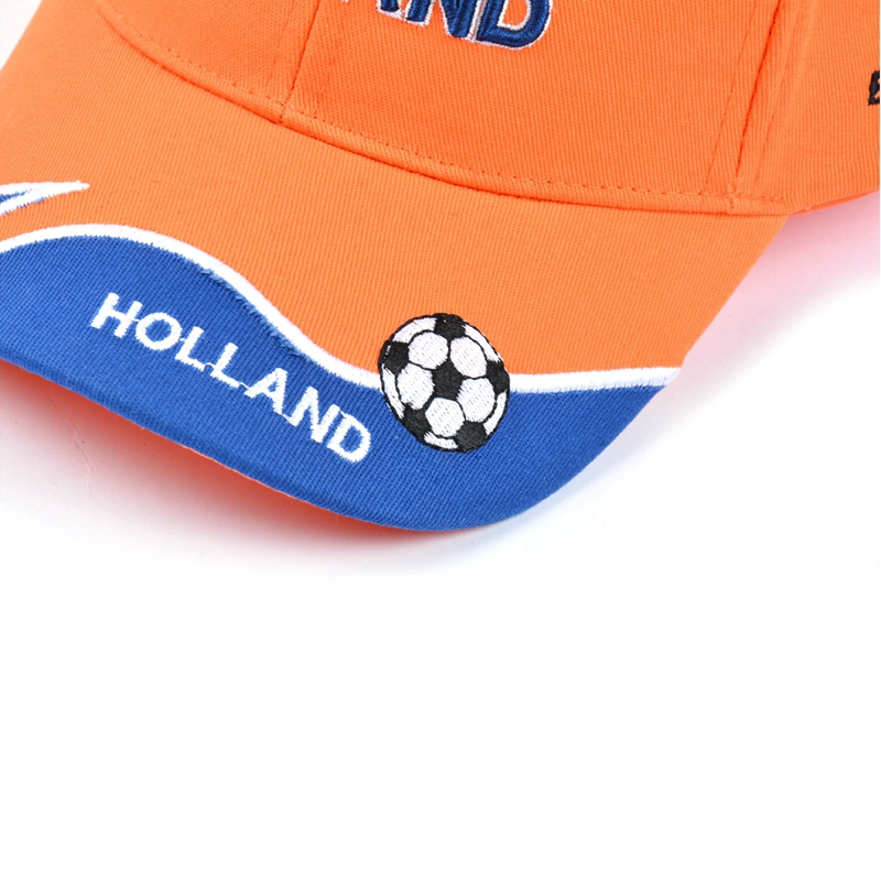 Fußballstickerei-Logo-Baseballmütze