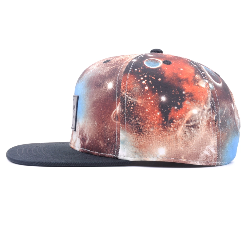 haute qualité personnalisé galaxie snapback chapeaux fournisseur chine