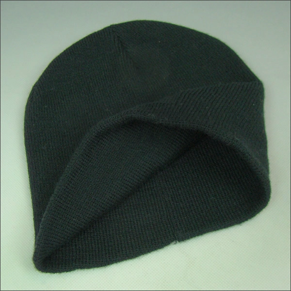 bonnet tricoté avec le fournisseur de boule supérieure, chapeaux personnalisés d'hiver pas cher