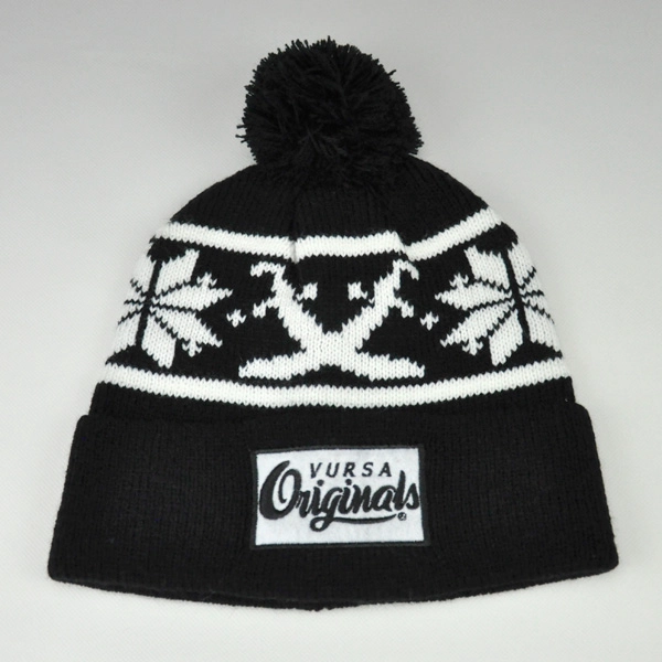 menino de malha pom pom chapéu gorro