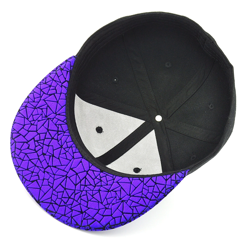 leather brim embroidery fitted snapback caps custom