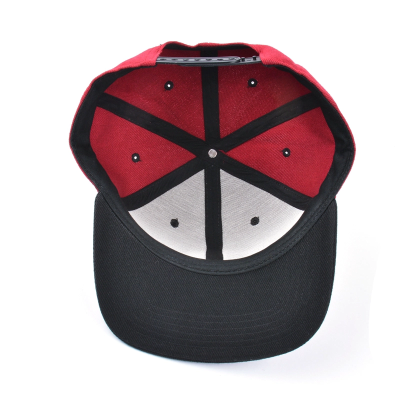 leather patch 6 panels snapback cap