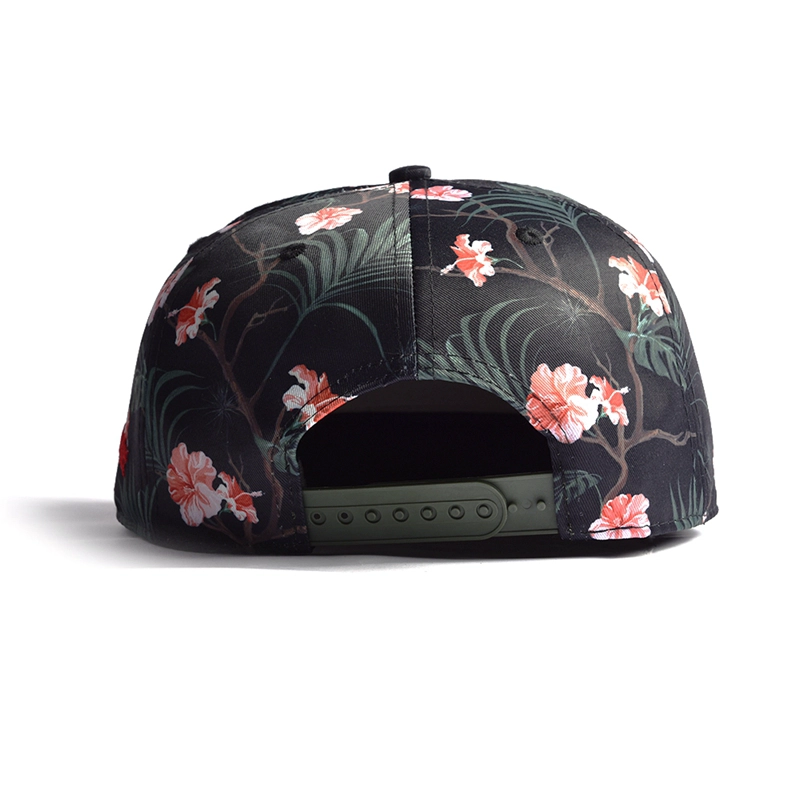 cappellini snapback in pelle con stampa patch personalizzata