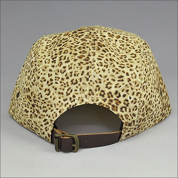 leopardo planas brim 5 painel chapéus