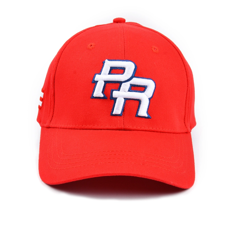 letters embroidery sports red fitted baseball hats custom