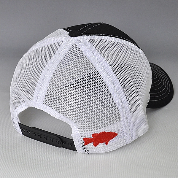 mesh curved bill trucker hat snapback cap
