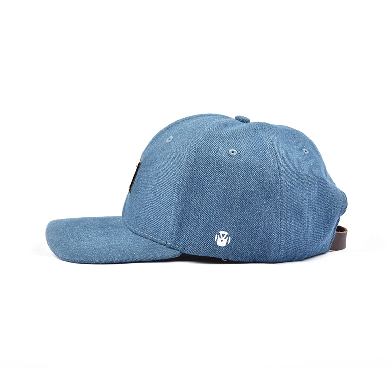 Gorras de béisbol ajustables del algodón de los deportes de encargo del logotipo del metal