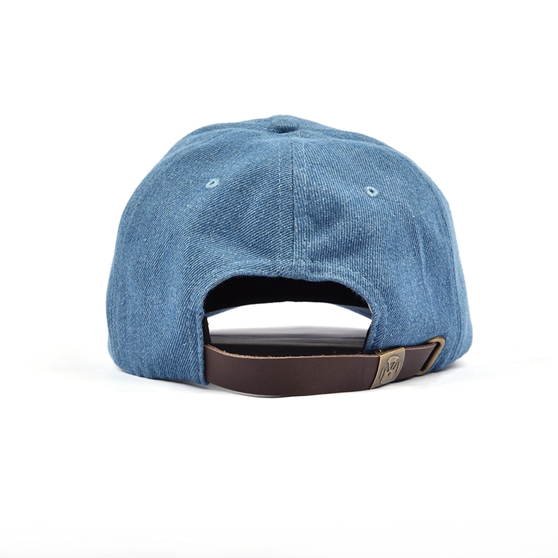 Gorras de béisbol ajustables del algodón de los deportes de encargo del logotipo del metal
