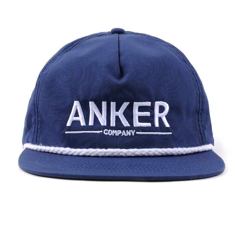 cappucci snapback non strutturati in poliestere con logo ricamato