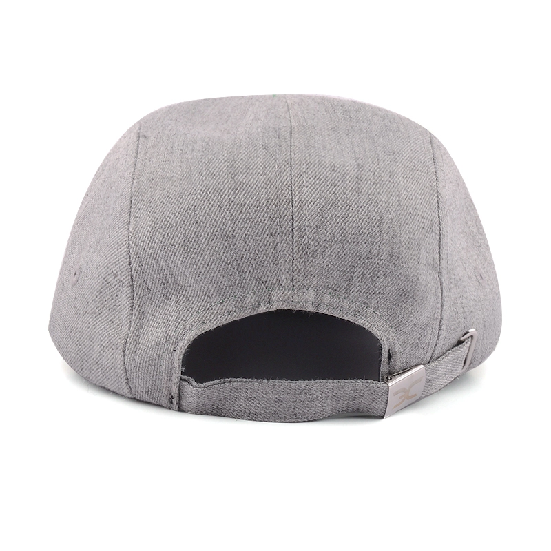 broderie unie gris 5 panneaux casquettes en gros