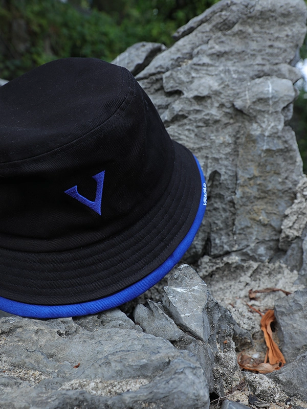 schlichte flache Stickerei VFA Bucket Hats Design-Logo