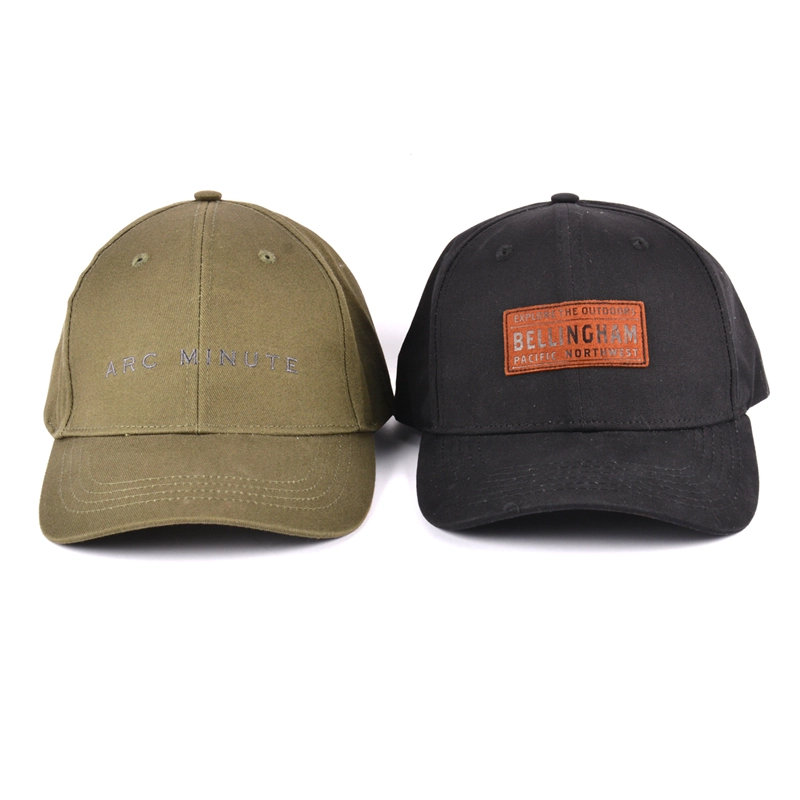 plain logo custom baseball cap design factory