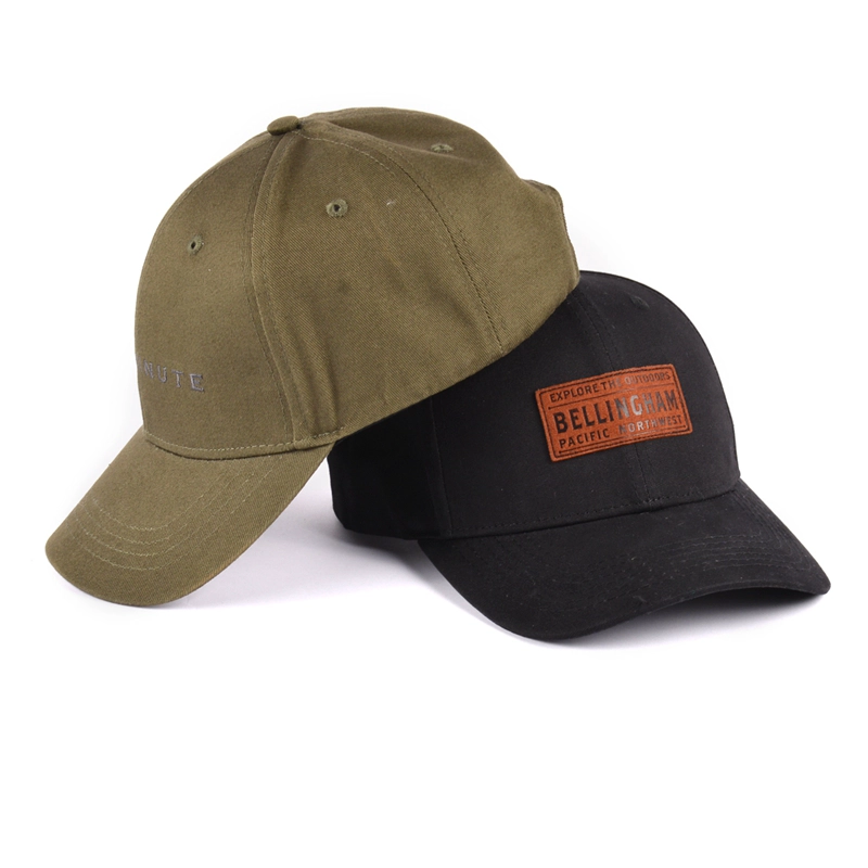 plain logo custom baseball cap design factory