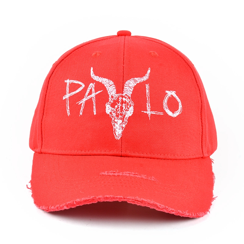 duidelijk logo rood noodlijdende baseball cap