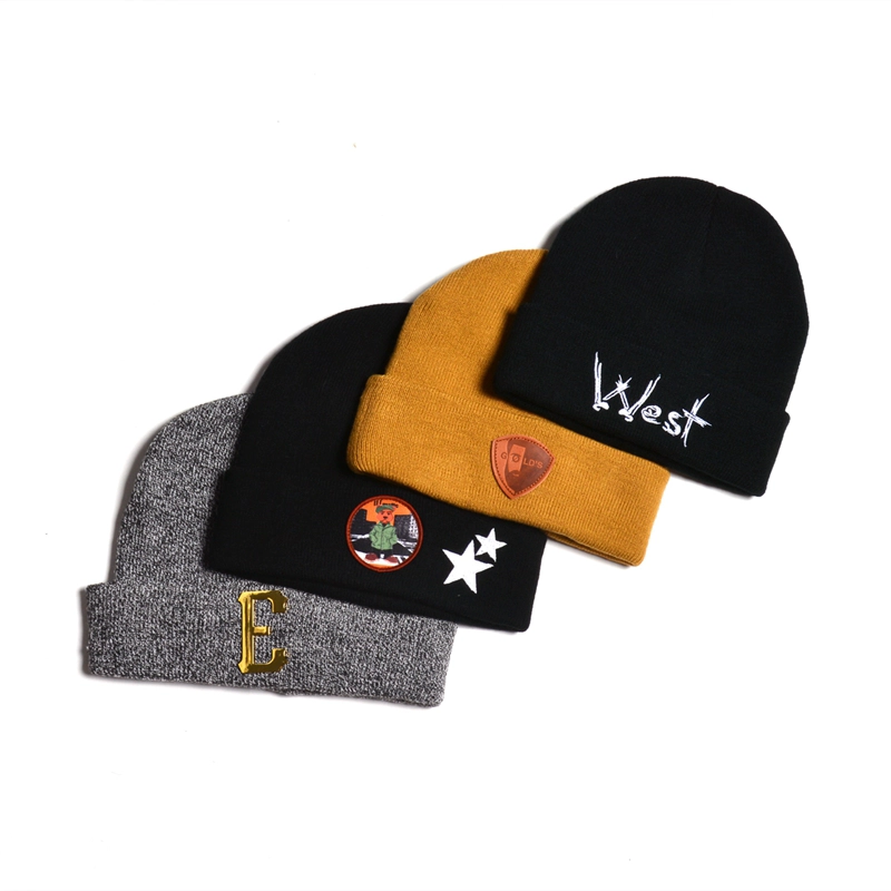 schlichte slouchy Mützen für Wintermützen