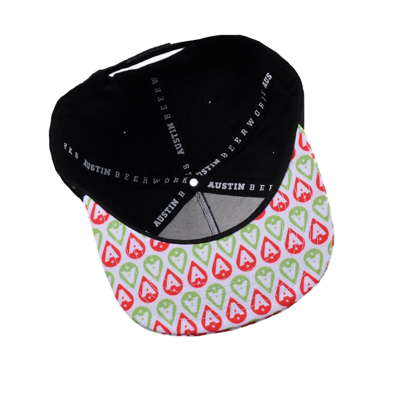 la porcellana all'ingrosso normale del cappuccio di snapback, le progettazioni 3d del ricamo per i cappelli
