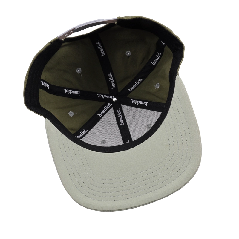 eenvoudige snapback-hoed, 3D-borduurmutsen