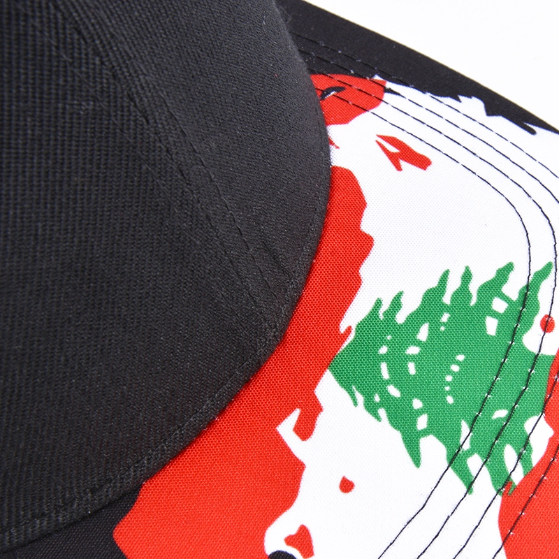 printed brim plain black baseball caps custom supplier china
