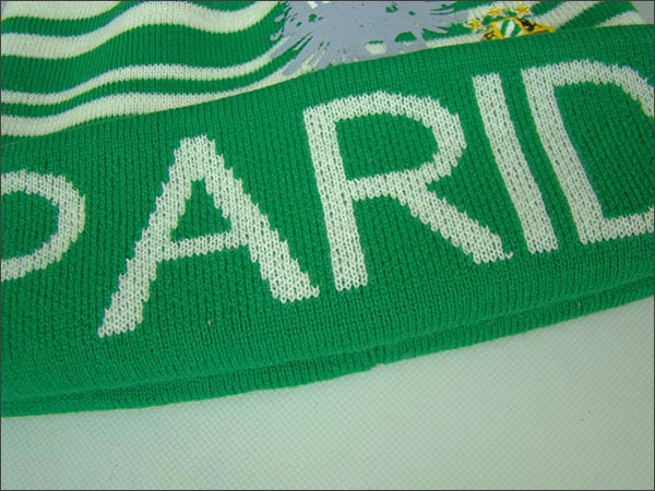 printed foldable beanie hat emoridery logo
