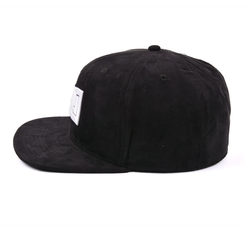puff embroidery suede fitted snapback hats
