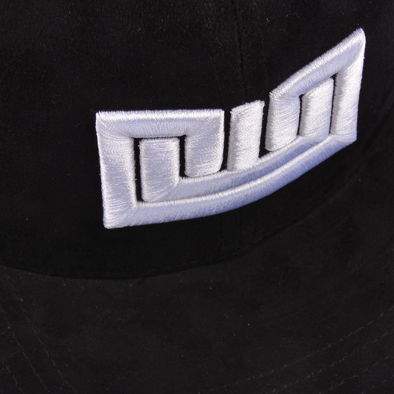 puff embroidery suede fitted snapback hats