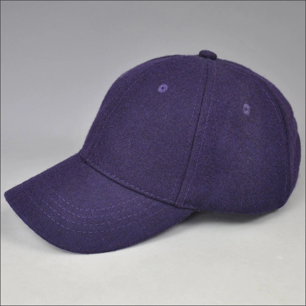 purple metal strap back baseball cap