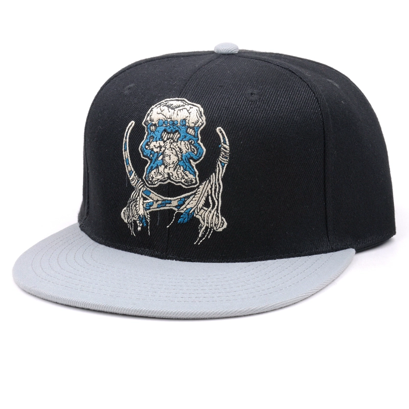 vecteur de modèle de chapeau de relance, logo de broderie casquette 6 panneaux