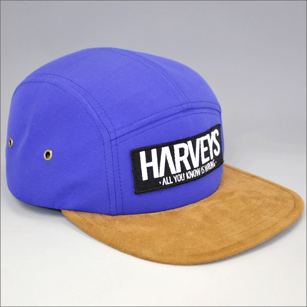 two tone 5 panel hoeden