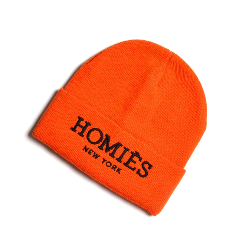 Cappello beanie lavorato a maglia unisex invernale, modello cappello beanie lavorato a maglia