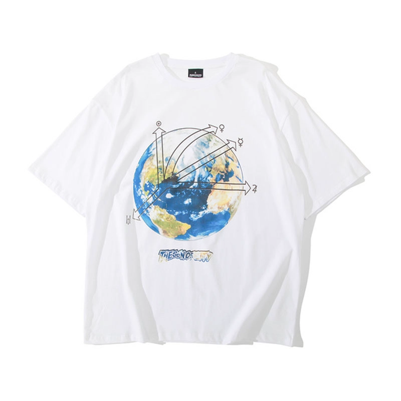 porcelana women’s summer loose graphic print t shirt fabricante