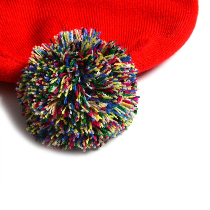 woolly قبعة الحياكة نمط ، متماسكة نمط قبعة مزركشة