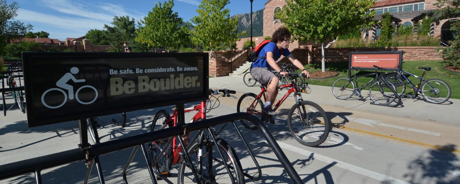 outdoor bike rack