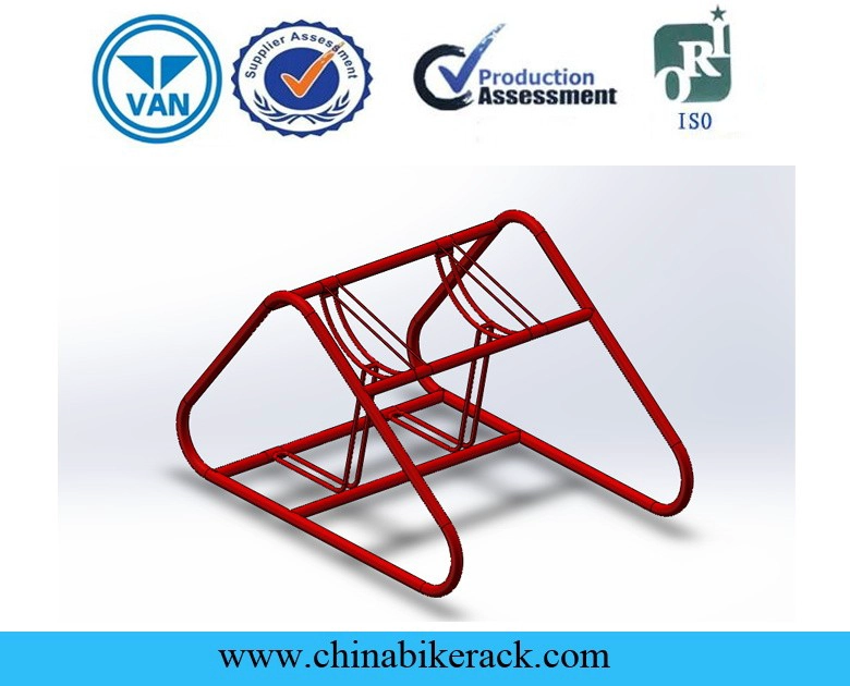 outdoor bike rack