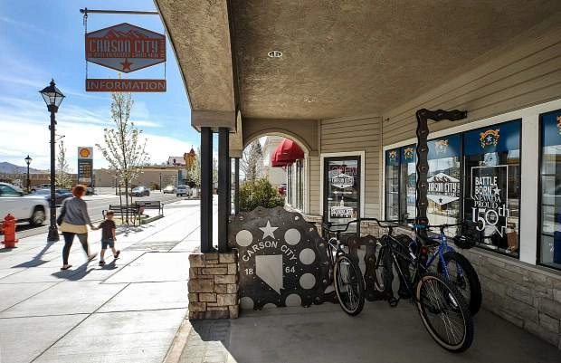 outdoor bike rack