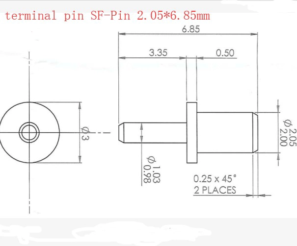 terminal pin