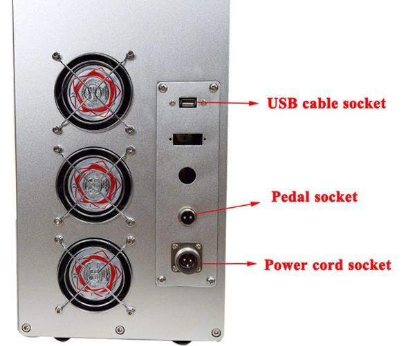 Portable fiber laser marking machine