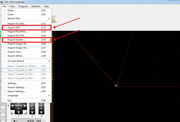 DXF and Gerber